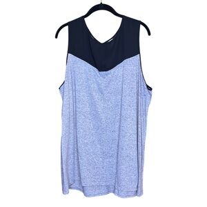 Pure Energy Gray And Black Tank Top